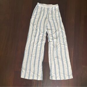 Blush Blue and White Striped Set